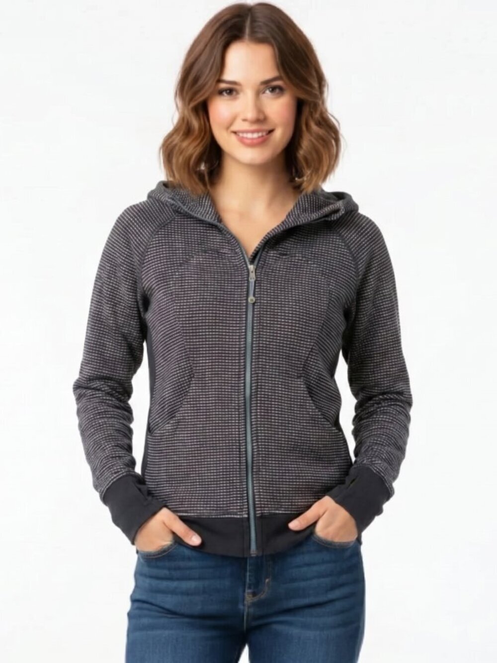 LULULEMON WOMENS  ZIPPERED HOODIE